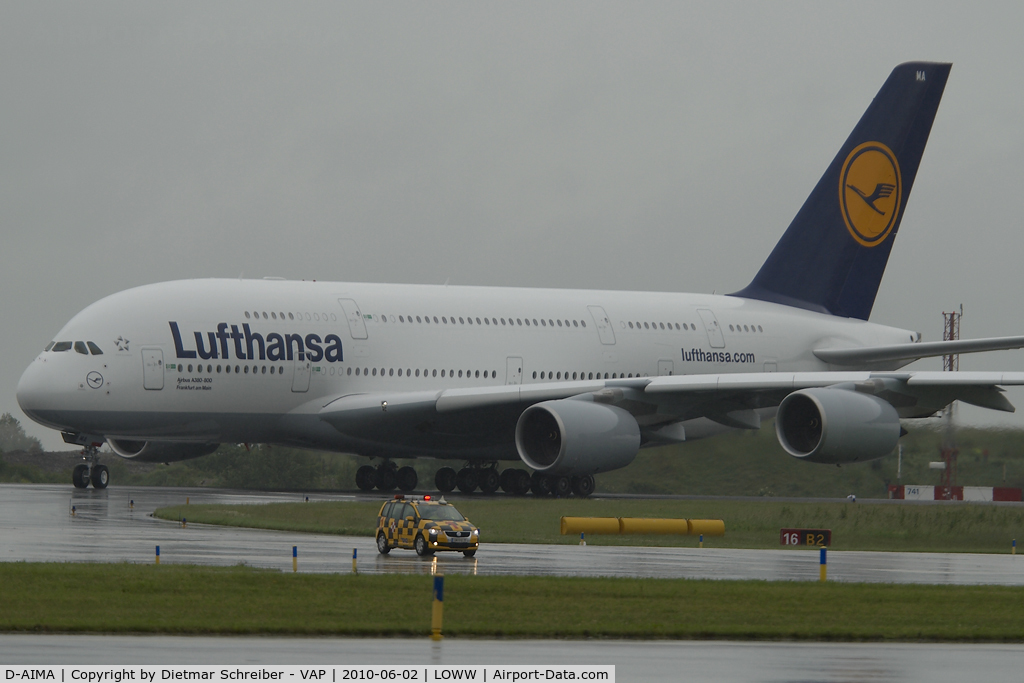 D-AIMA, 2010 Airbus A380-841 C/N 038, Lufthansa Airbus A380