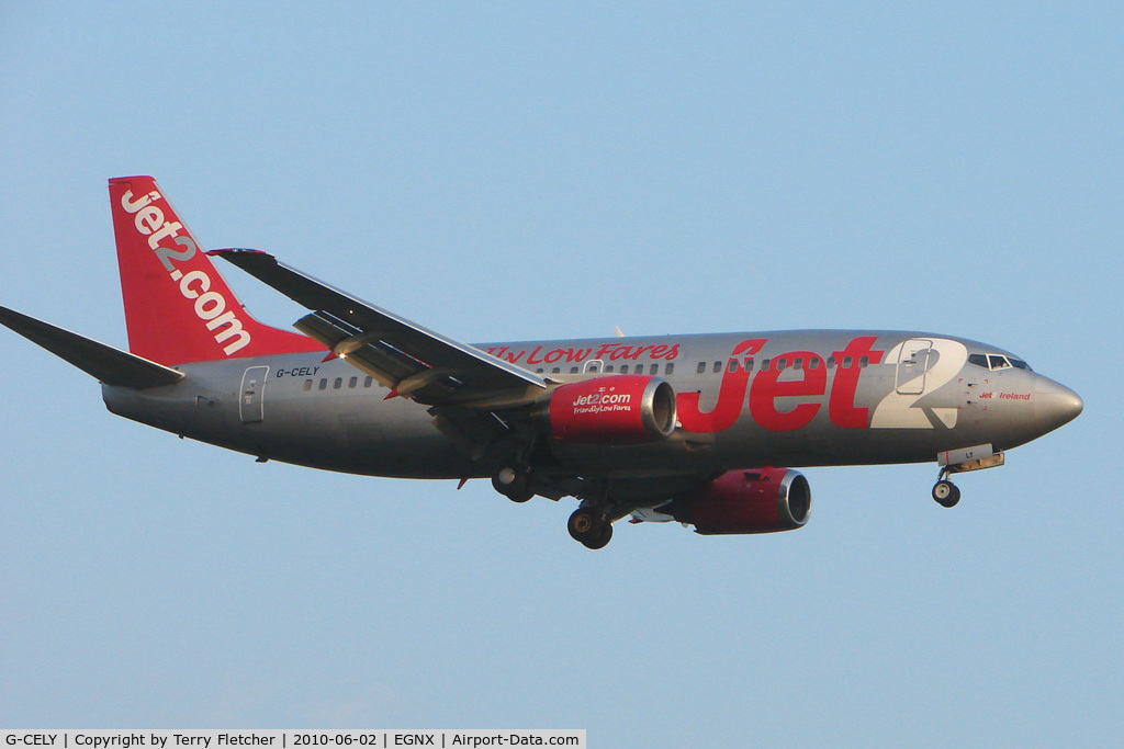 G-CELY, 1986 Boeing 737-377(QC) C/N 23662, Jet2 B737 at EMA