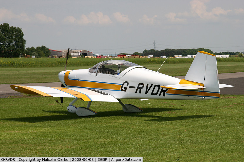 G-RVDR, 2001 Vans RV-6A C/N PFA 181A-13098, Van's RV-6A at Breighton Airfield in 2008.