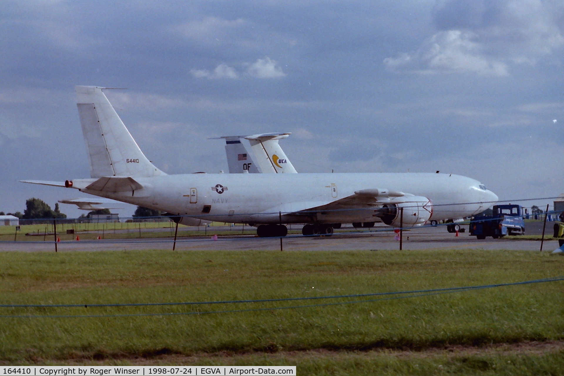 164410, 1991 Boeing E-6A Mercury C/N 24509, E-6A Mercury marked 64410/NAVY at RIAT 1998