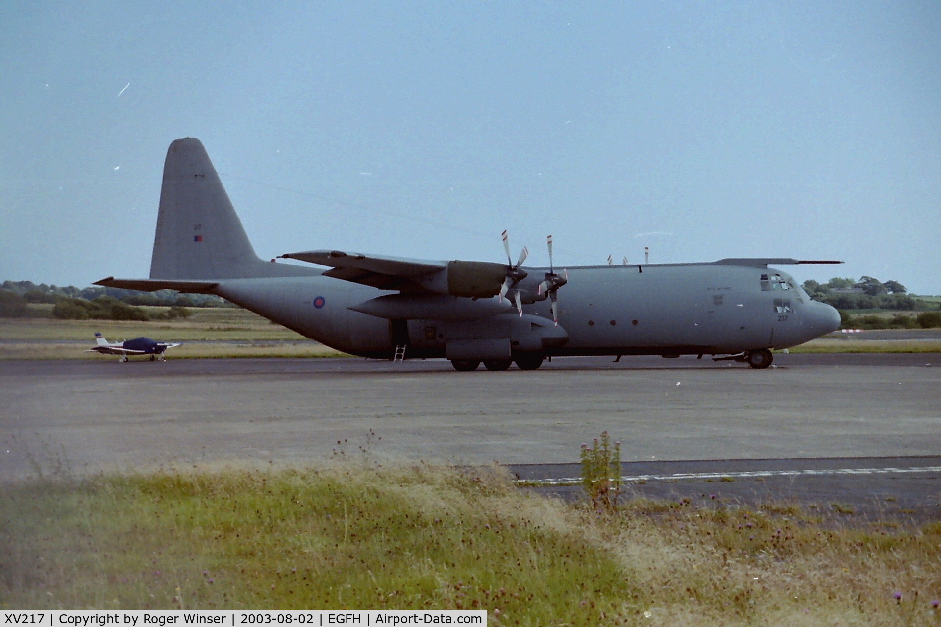 XV217, 1966 Lockheed C-130K Hercules C.3 C/N 382-4244, RAF Hercules C.1 lengthend to Hercules C.3 standards. Took Air Cadets on an air experience flight