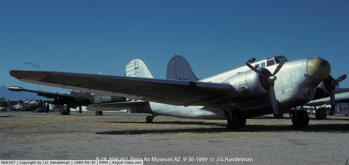 N66267, 1938 Douglas B-18B C/N 2635/2659 593, B-18 at Pima Air Museum