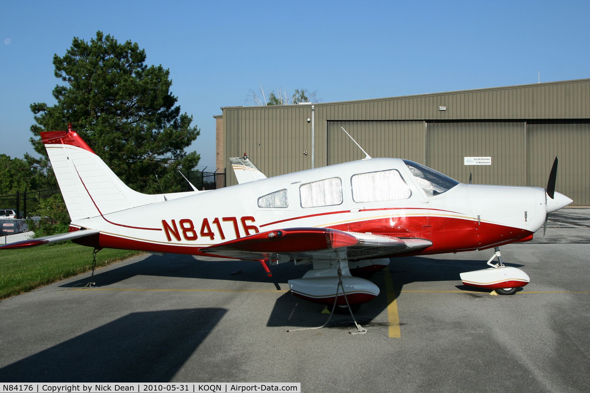 N84176, 1981 Piper PA-28-161 C/N 28-8116275, KOQN