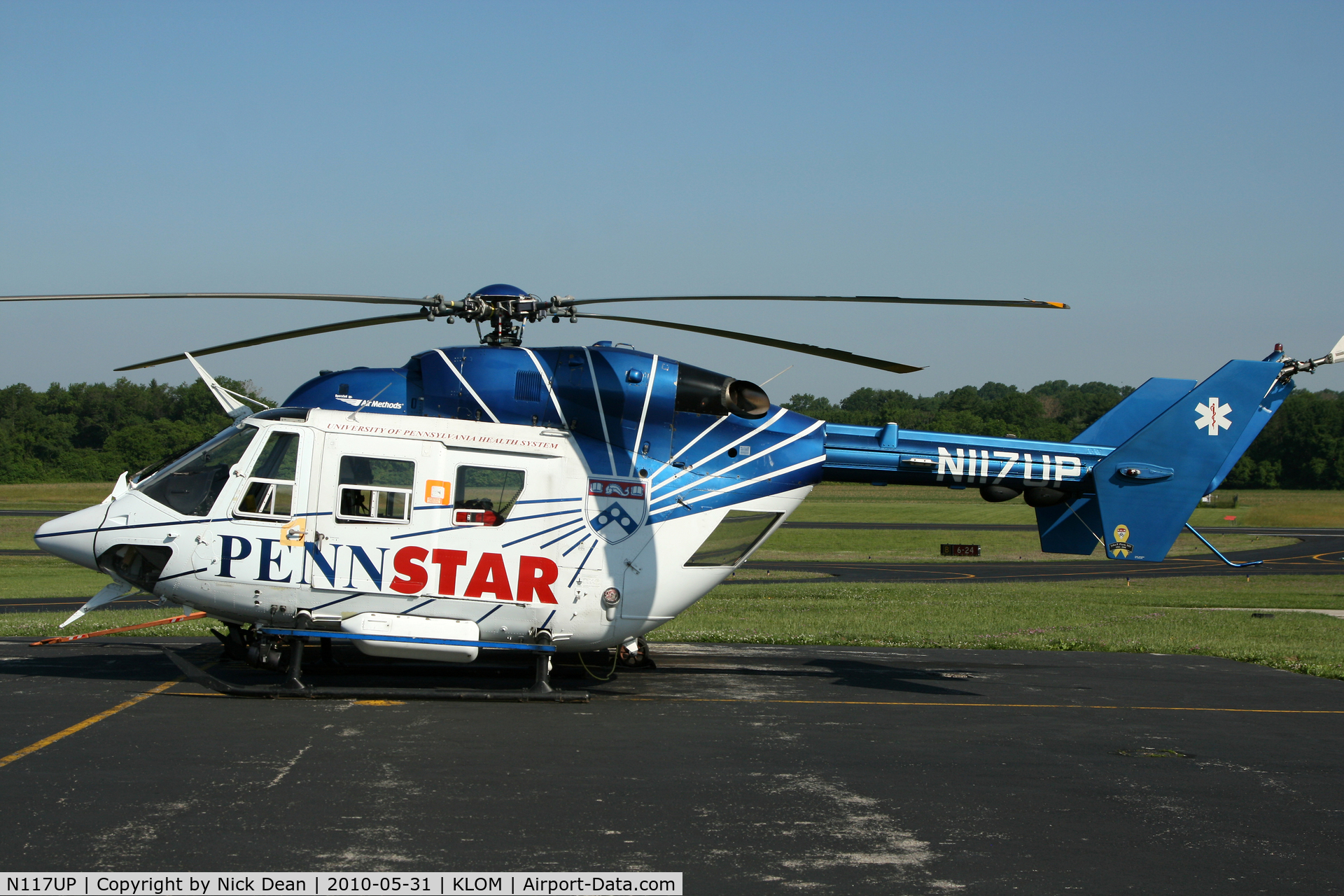 N117UP, 1994 Eurocopter-Kawasaki BK-117C-1 C/N 7508, KLOM