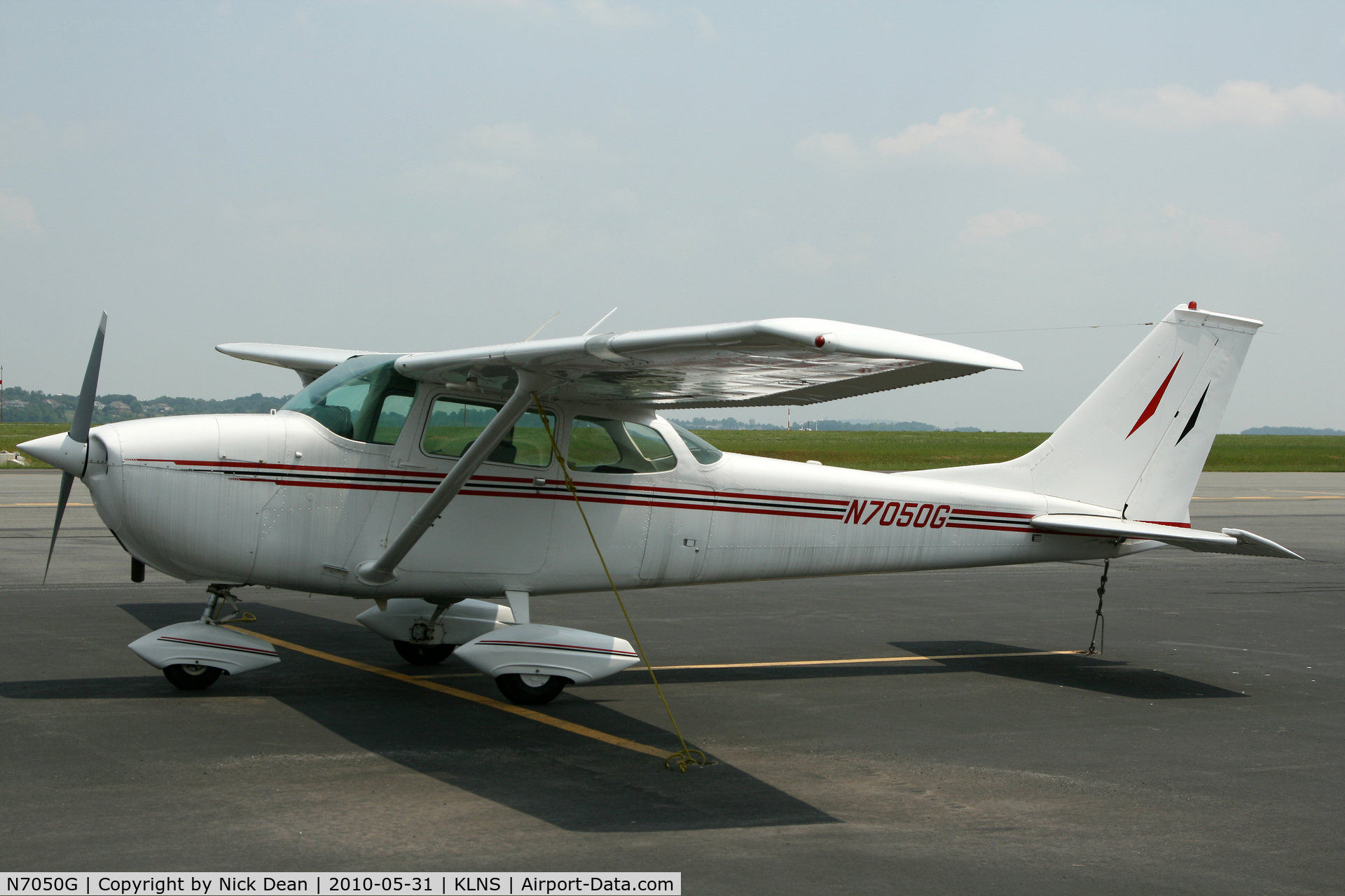 N7050G, 1969 Cessna 172K Skyhawk C/N 17258750, KLNS