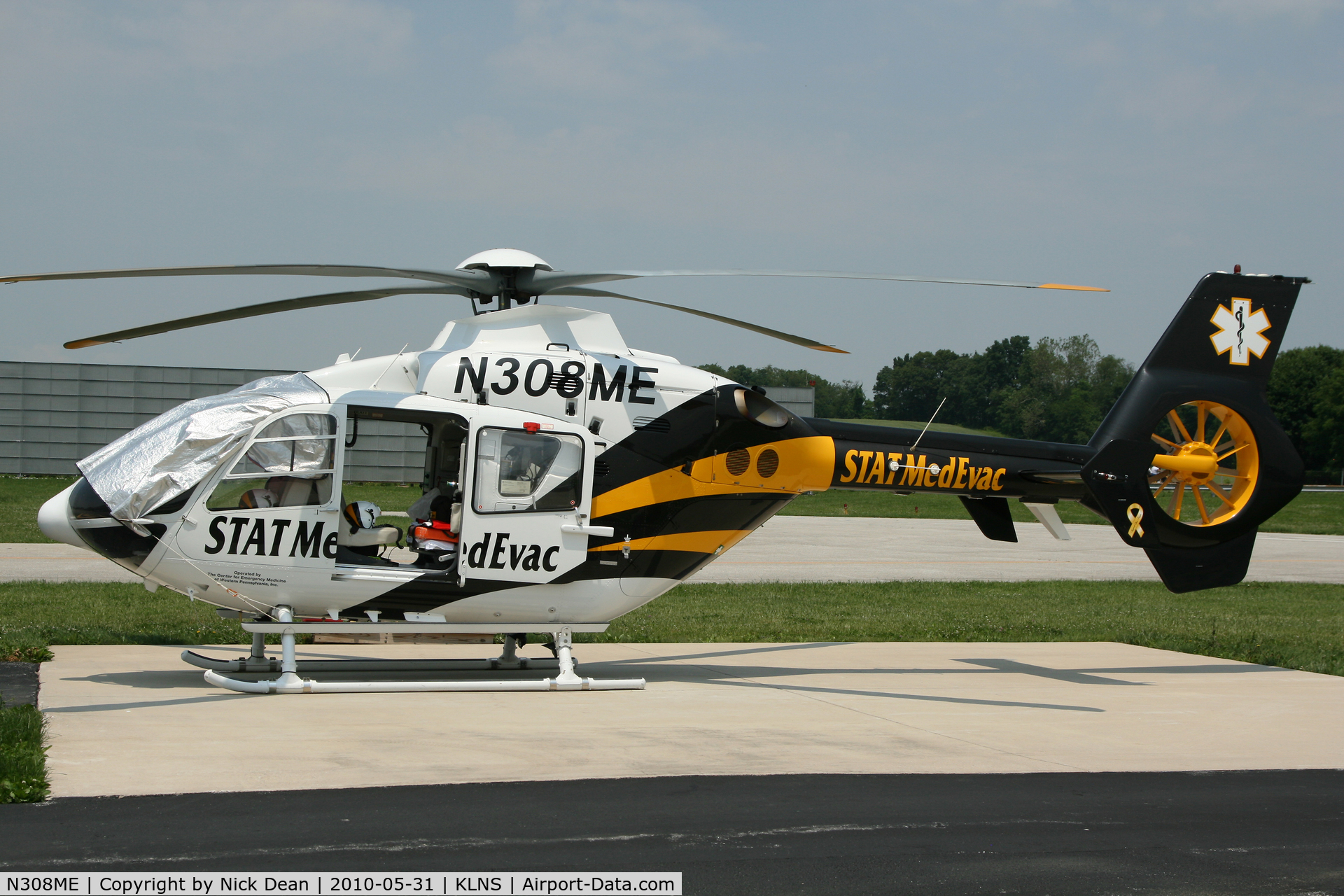 N308ME, 2006 Eurocopter EC-135T-2+ C/N 0502, KLNS