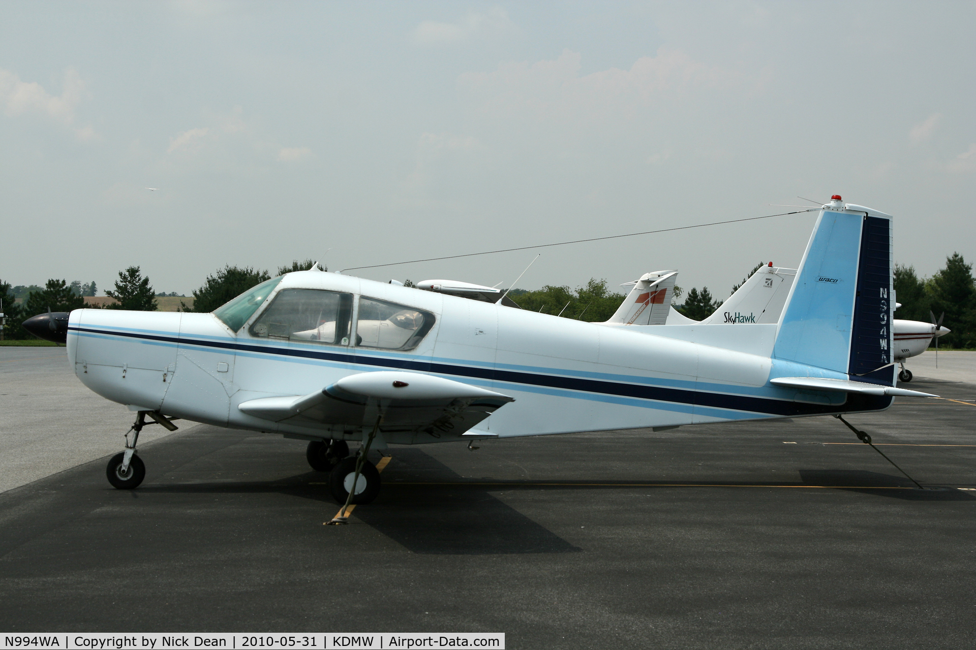 N994WA, 1968 SIAI-Marchetti S-205-22R C/N 394, KDMW