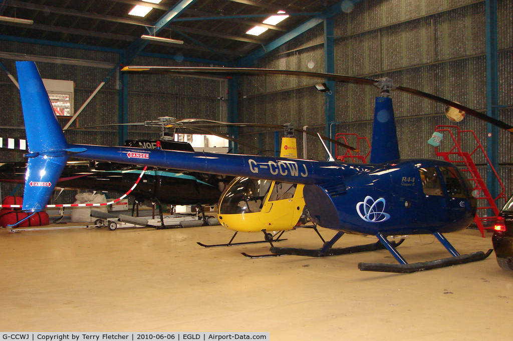 G-CCWJ, 2004 Robinson R44 Raven II C/N 10363, 2004 Robinson Helicopter Co Inc ROBINSON R44 II, c/n: 10363 at Denham