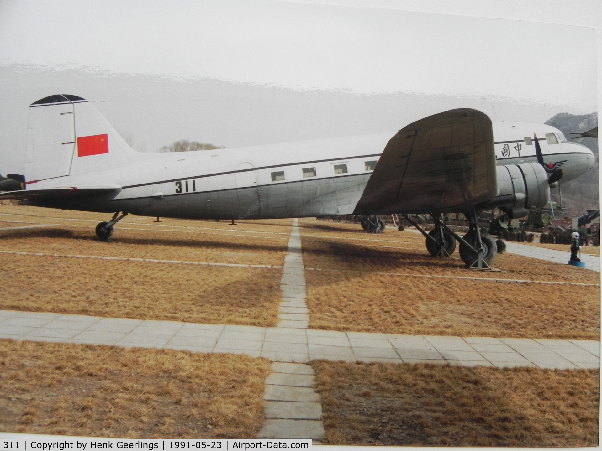 311, Lisunov Li-2 C/N 18439703, Peking , Datang Shan Museum.

Scan from photo taken in May 1991