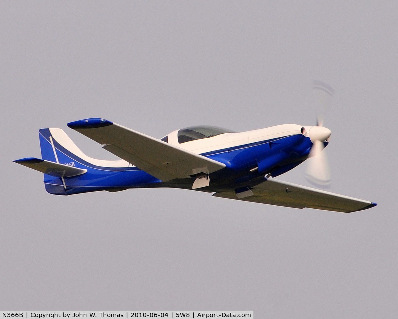 N366B, 2000 Lancair 360 C/N 685-320-429, departing runway 22