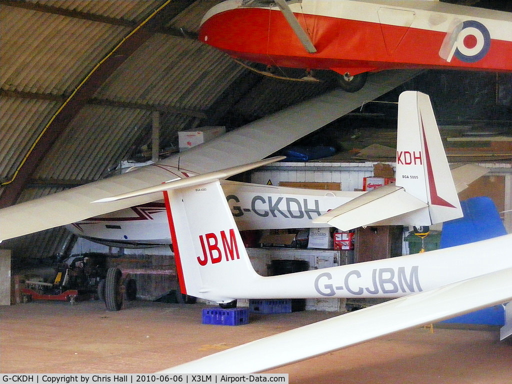 G-CKDH, 1962 Schleicher K-8B C/N E4, Schleicher K8B at Long Mynd, Shropshire, UK