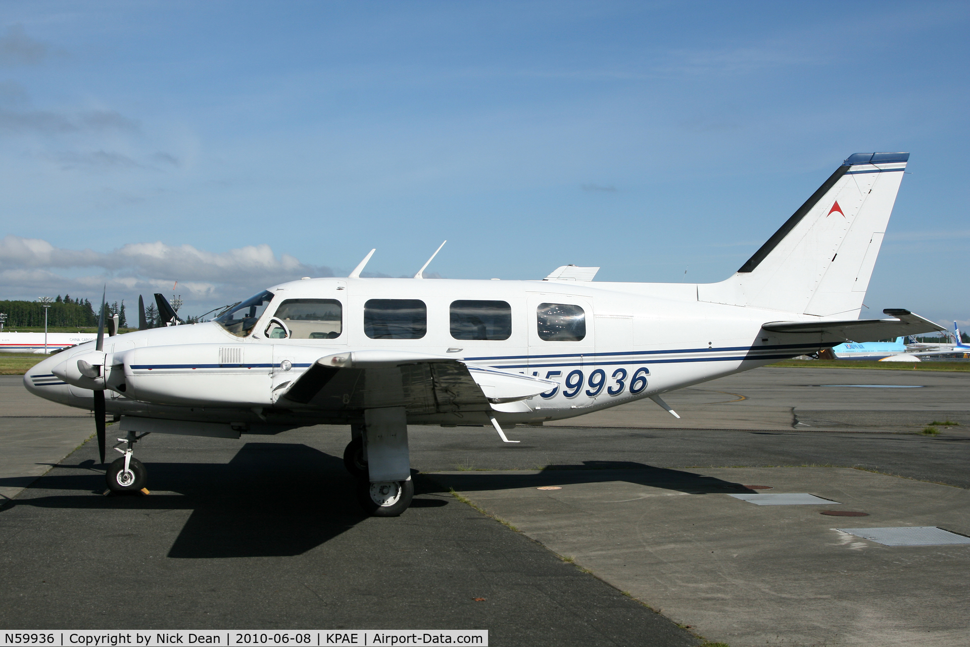 N59936, 1975 Piper PA-31-325 Navajo C/R C/N 31-7512019, KPAE