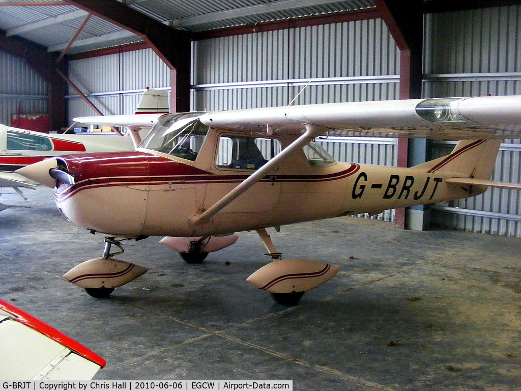 G-BRJT, 1968 Cessna 150H C/N 150-68426, ROMEO TANGO GROUP, Previous ID: N44SS