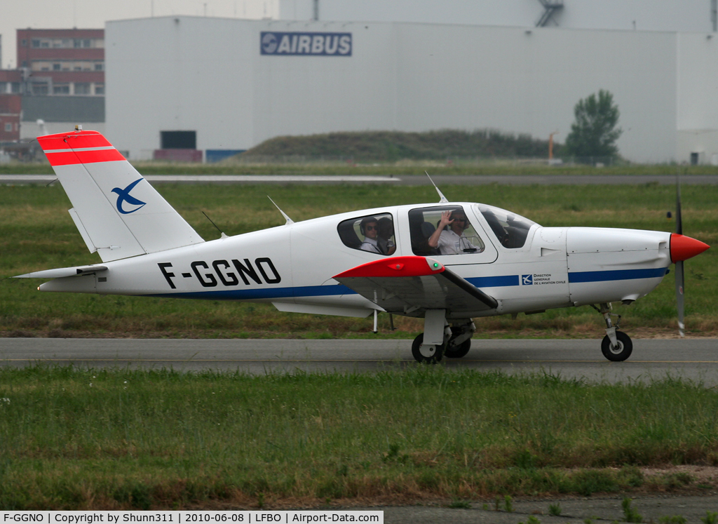 F-GGNO, Socata TB-20 C/N 1213, Taxiing to the General Aviation area... Thanks Mister for the 