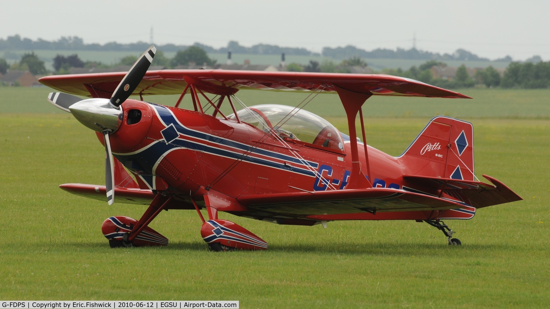 G-FDPS, 2004 Aviat Pitts S-2C Special C/N 6066, 3. G-FDPS at The Duxford Trophy Aerobatic Contest, June 2010