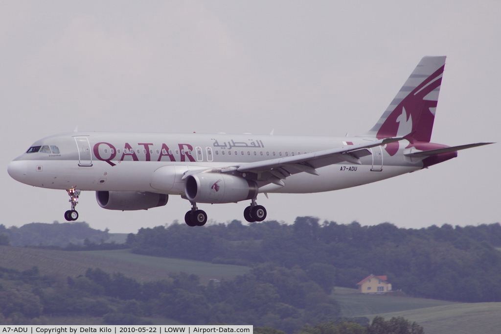 A7-ADU, 2007 Airbus A320-232 C/N 3071, Qatar Airways