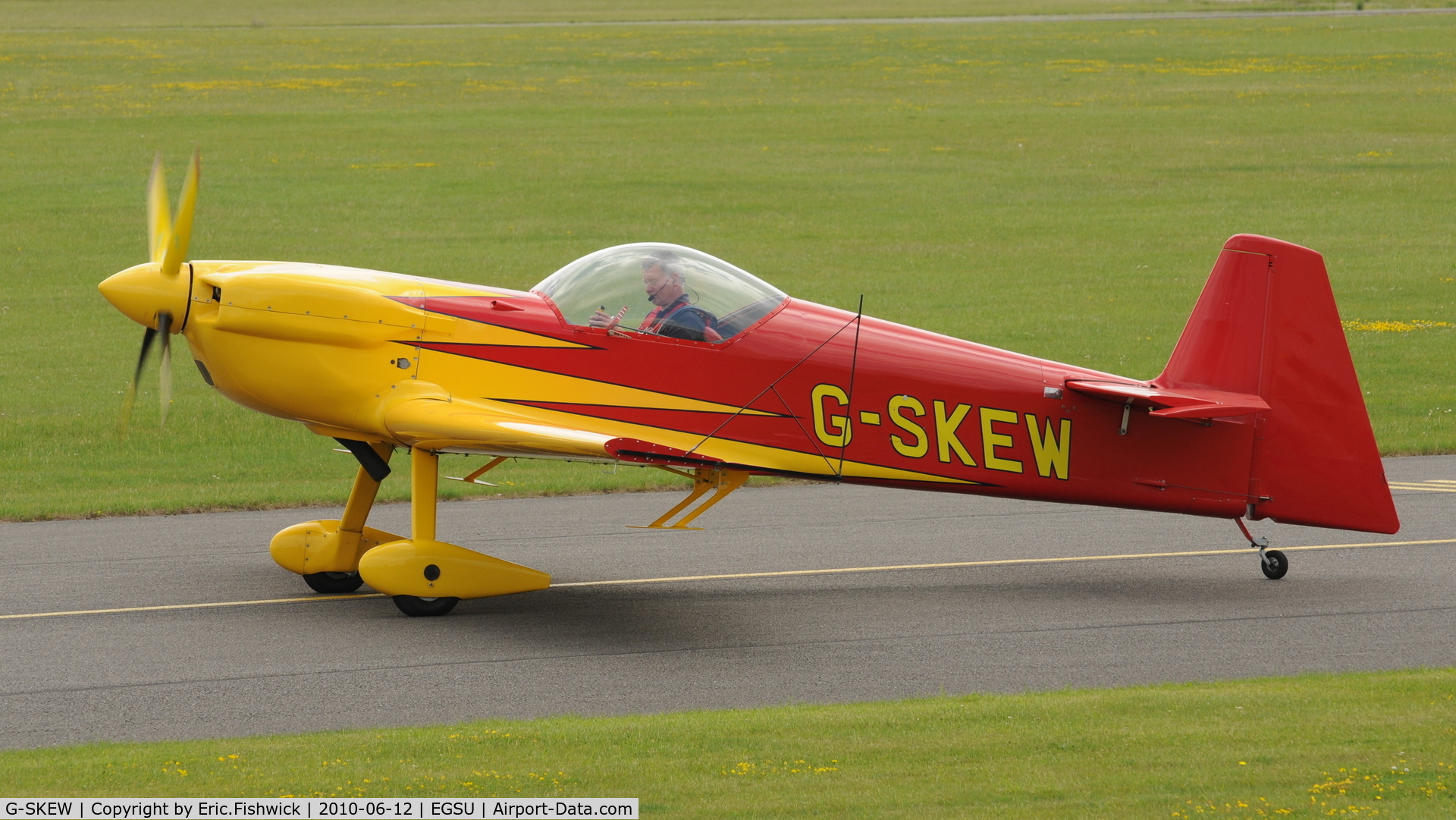 G-SKEW, 1997 Mudry CAP-232 C/N 11, 1. G-SKEW at The Duxford Trophy Aerobatic Contest, June 2010