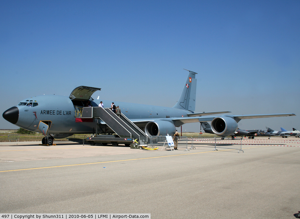 497, 1962 Boeing KC-135R Stratotanker C/N 18480, Static display during LFMI Airshow 2010