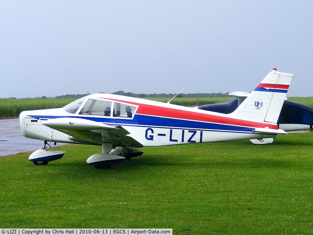 G-LIZI, 1961 Piper PA-28-160 Cherokee Cherokee C/N 28-52, believed to be the oldest PA-28 on the UK register