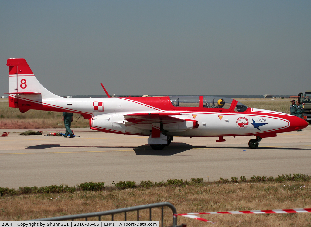 2004, PZL-Mielec TS-11 Iskra bis DF C/N 3H-2004, Participant @ the LFMI Airshow 2010