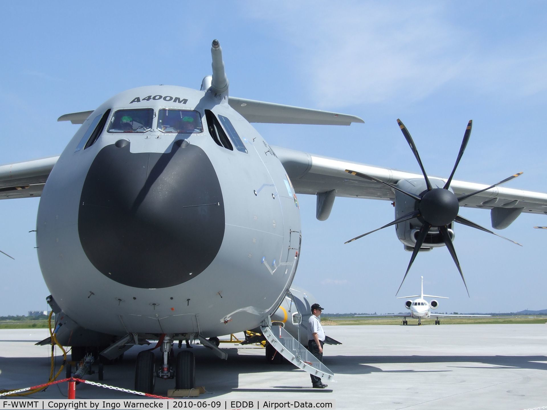 F-WWMT, 2009 Airbus A400M Atlas C/N 001, Airbus A400M (first prototype) at ILA 2010, Berlin