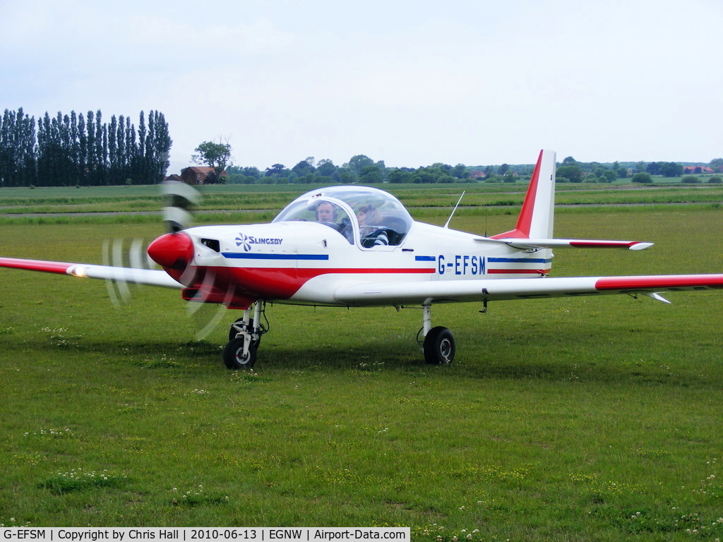 G-EFSM, 1989 Slingsby T-67M-260 Firefly C/N 2072, privately owned