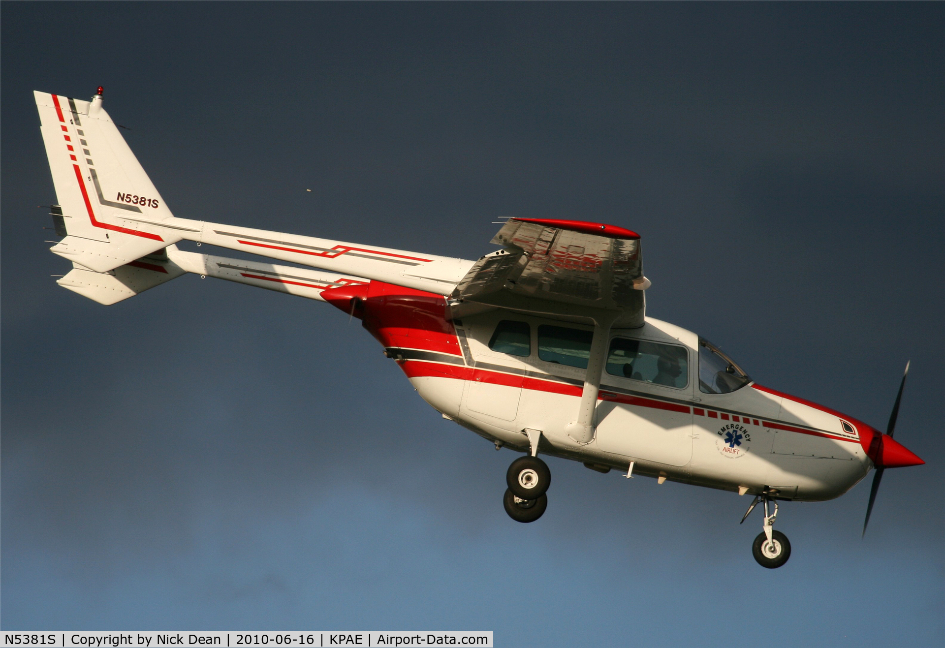 N5381S, 1966 Cessna 337A Super Skymaster C/N 337-0481, KPAE
