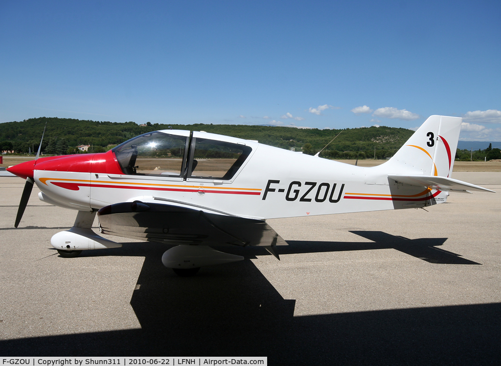 F-GZOU, Robin DR-400-120 Petit Prince C/N 2588, Waiting a new light flight...