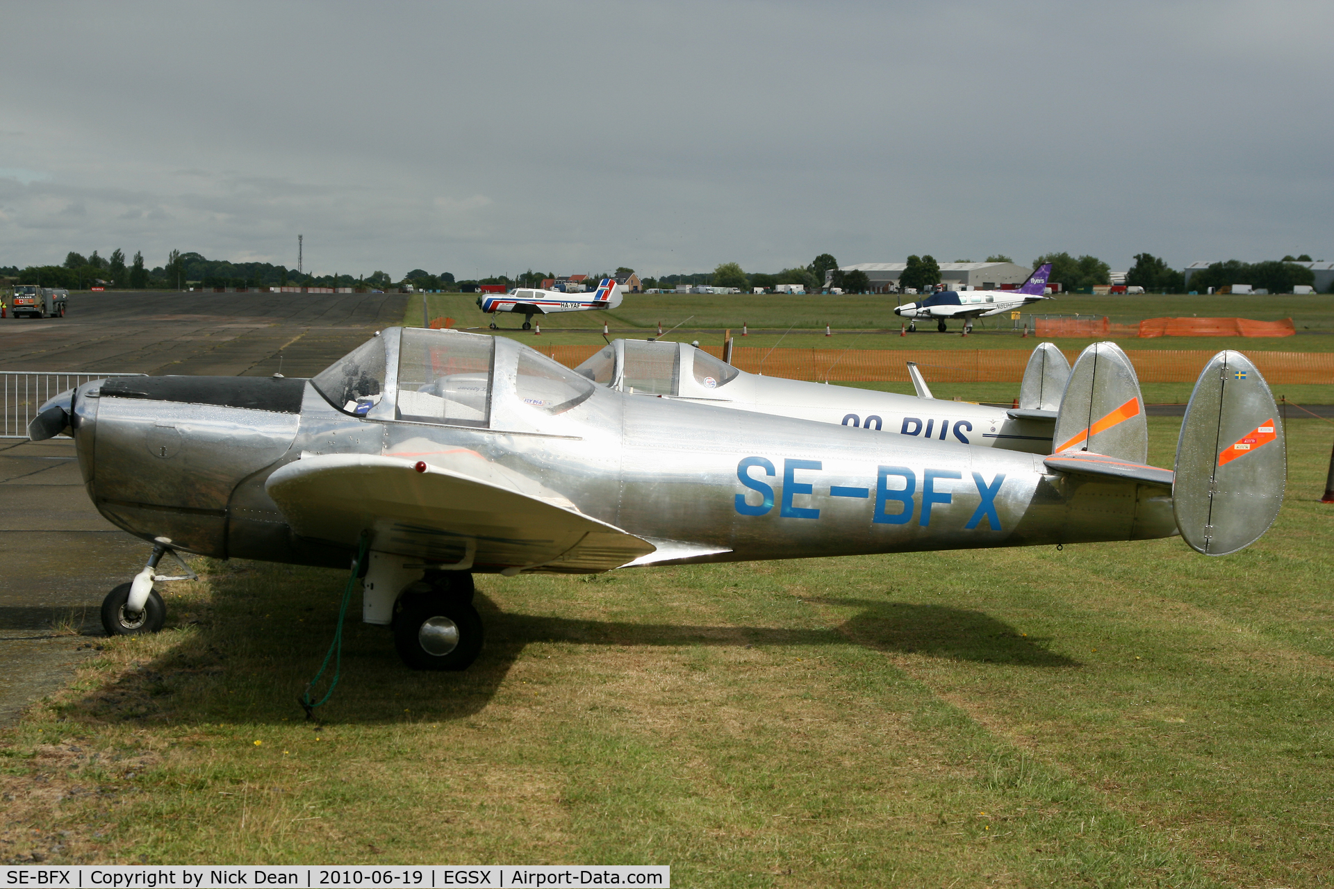 SE-BFX, 1947 Erco 415D Ercoupe C/N 4413, EGSX
