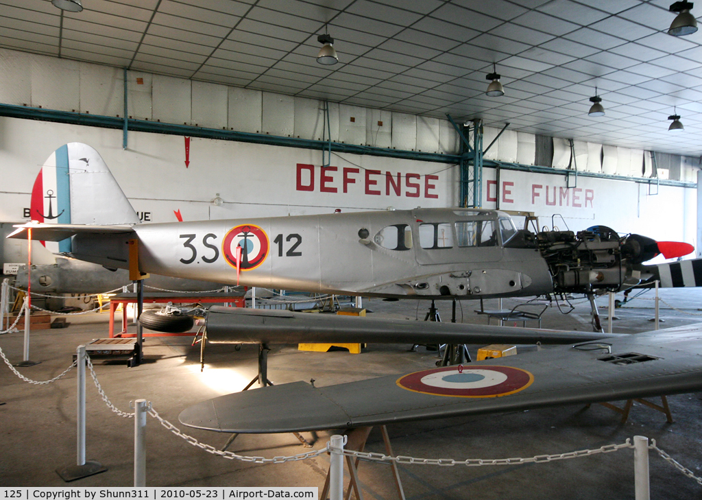 125, Nord 1101 Noralpha C/N 125, Preserved Nord 1101 and under restoration for flying in the future... Is under a new Museum near Lyon...