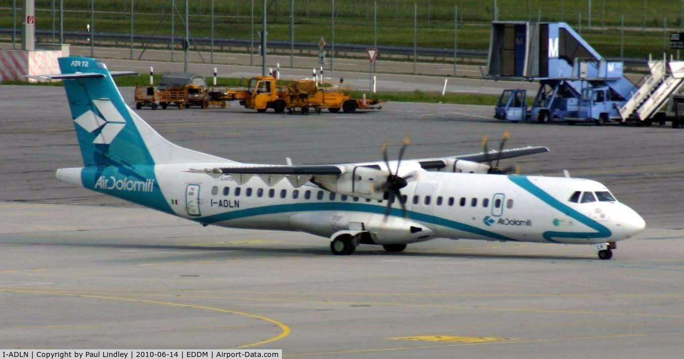 I-ADLN, 1998 ATR 72-212A C/N 557, Off from it's second home !