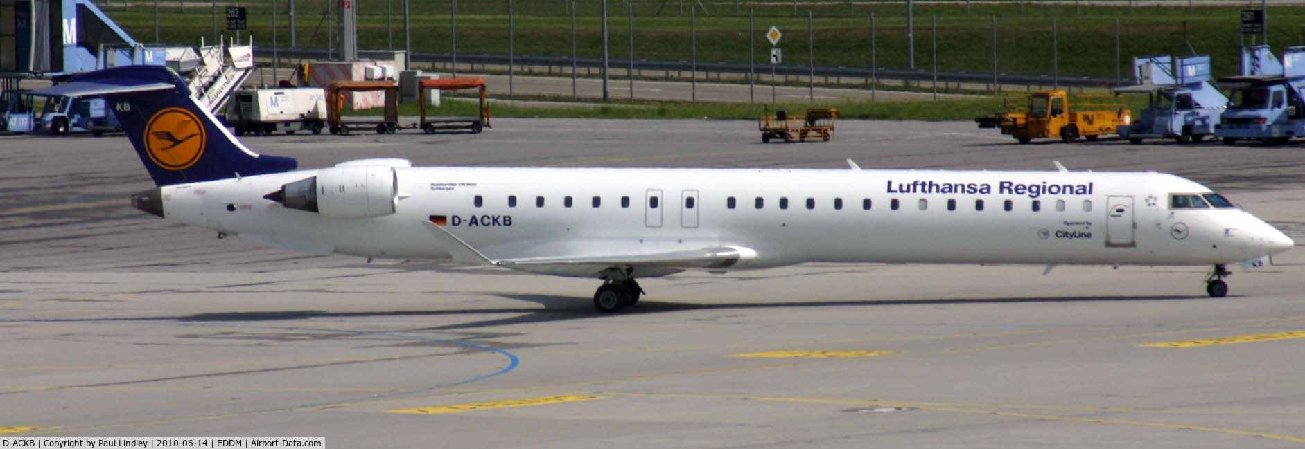 D-ACKB, 2006 Bombardier CRJ-900LR (CL-600-2D24) C/N 15073, another feeder