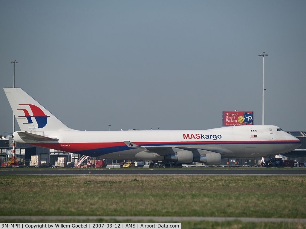 9M-MPR, 2006 Boeing 747-4H6F C/N 28434, Amsterdam 