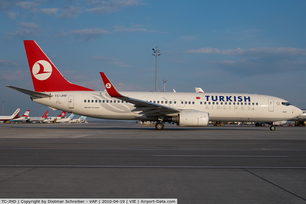 TC-JHD, 2008 Boeing 737-8F2 C/N 35743, Turkish Airlines Boeing 737-800