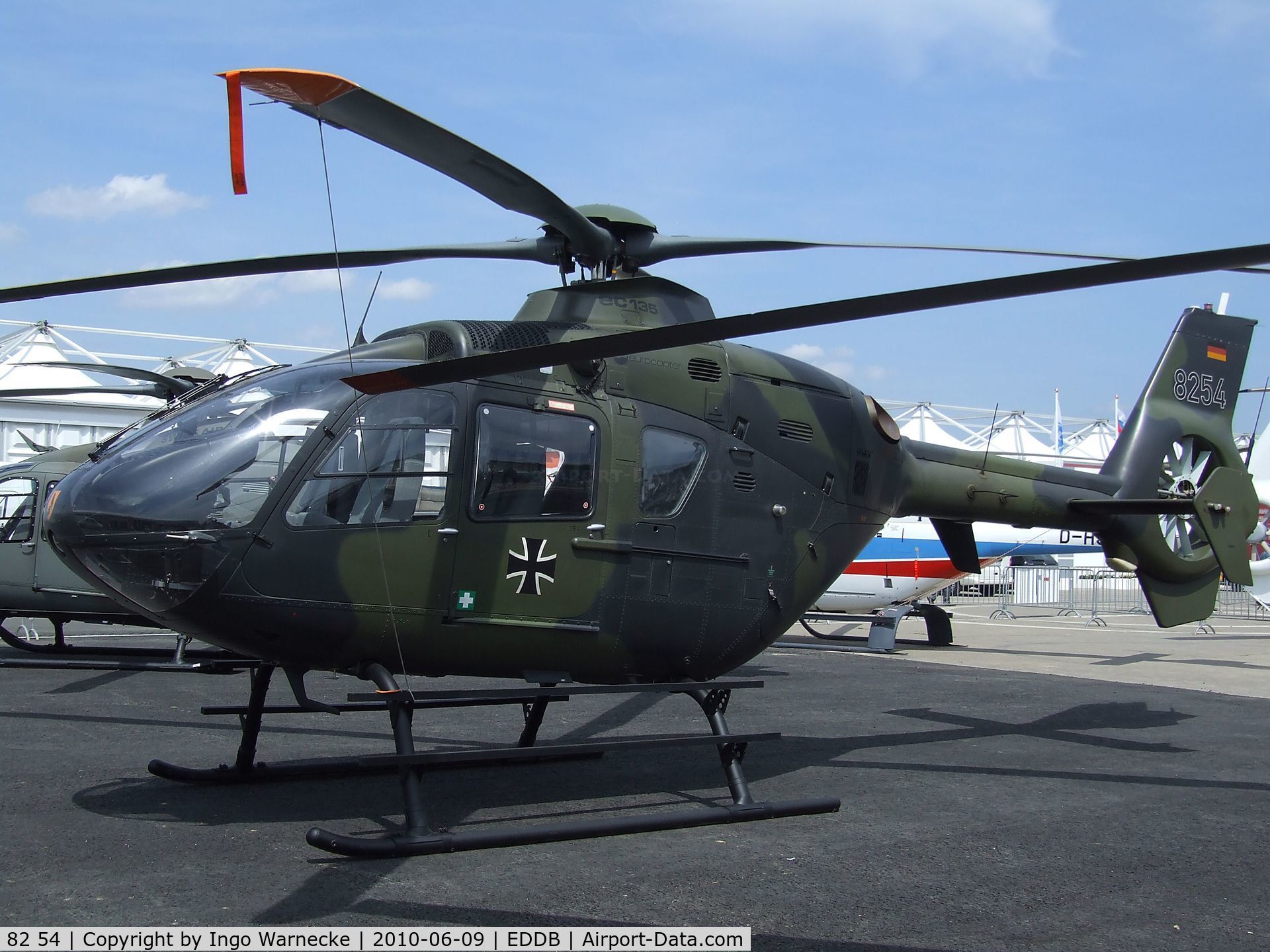 82 54, 1995 Eurocopter EC-135T-1 C/N 0099, Eurocopter EC135T-1 of German army aviation (Heeresflieger) at ILA 2010, Berlin