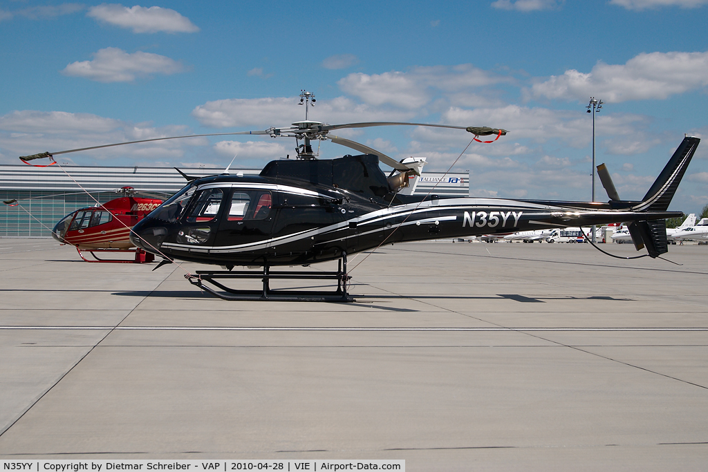 N35YY, Aerospatiale AS-350B-2 Ecureuil C/N 4673, Eurocopter AS350
