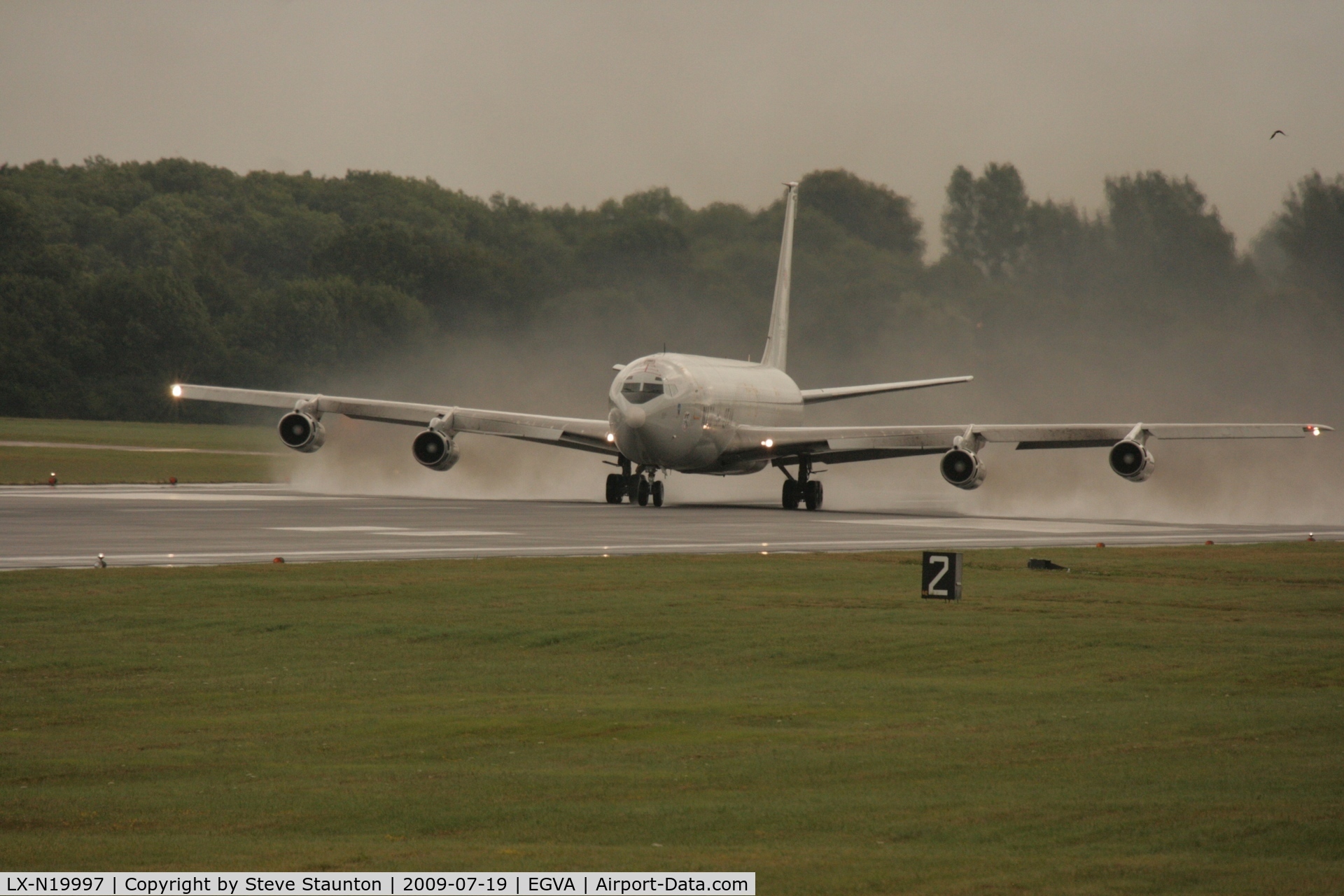 LX-N19997, 1968 Boeing 707-307C C/N 19997, Taken at the Royal International Air Tattoo 2009