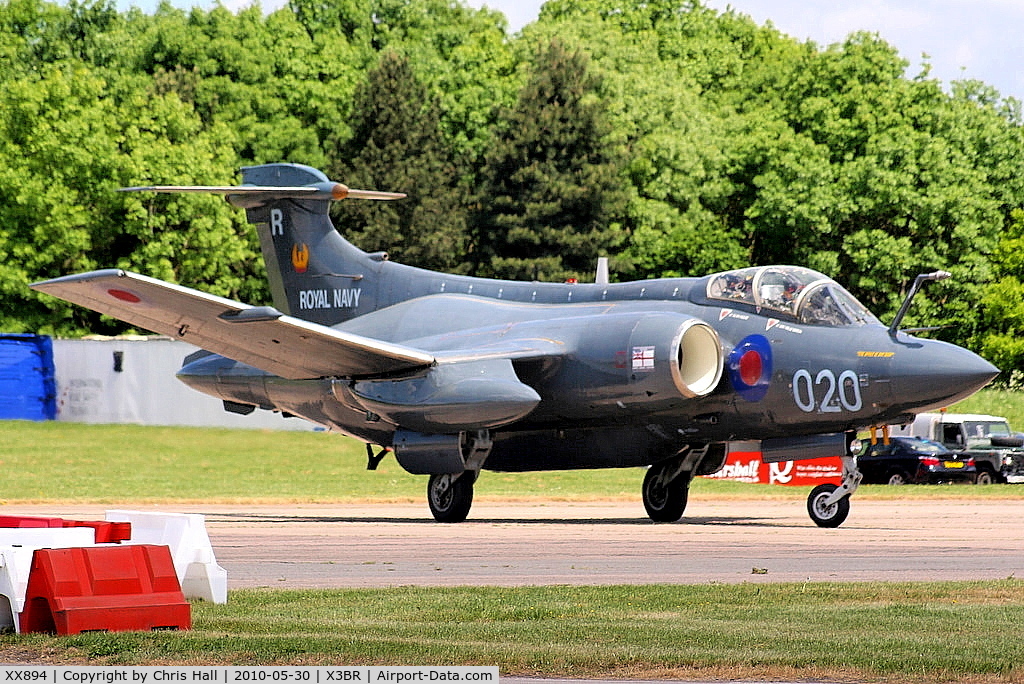 XX894, 1975 Hawker Siddeley Buccaneer S.2B C/N B3-03-74, Wearing 809 Squadron markings, although this jet never served with the Royal Navy
