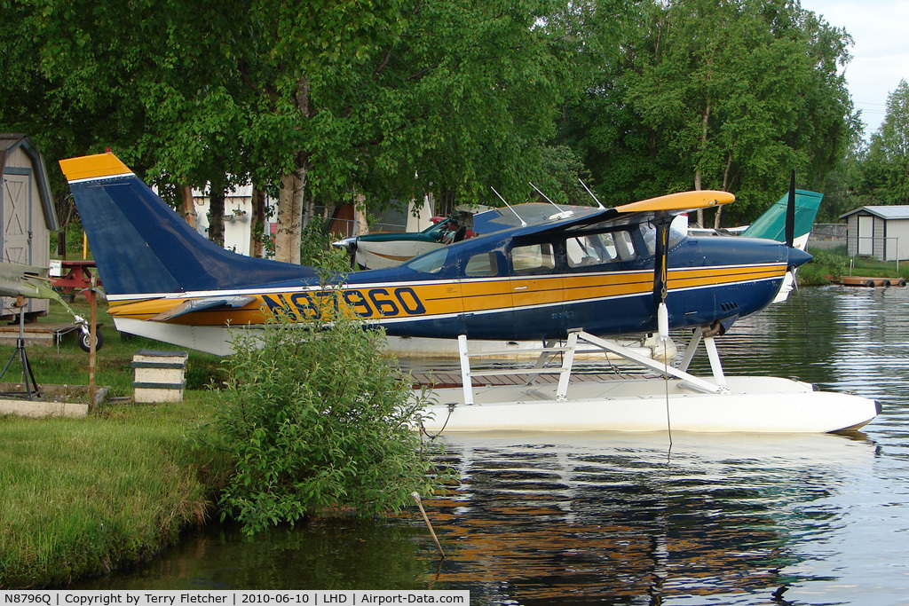 N8796Q, 1976 Cessna U206G Stationair C/N U20603548, 1976 Cessna U206G, c/n: U20603548 on Lake Hood