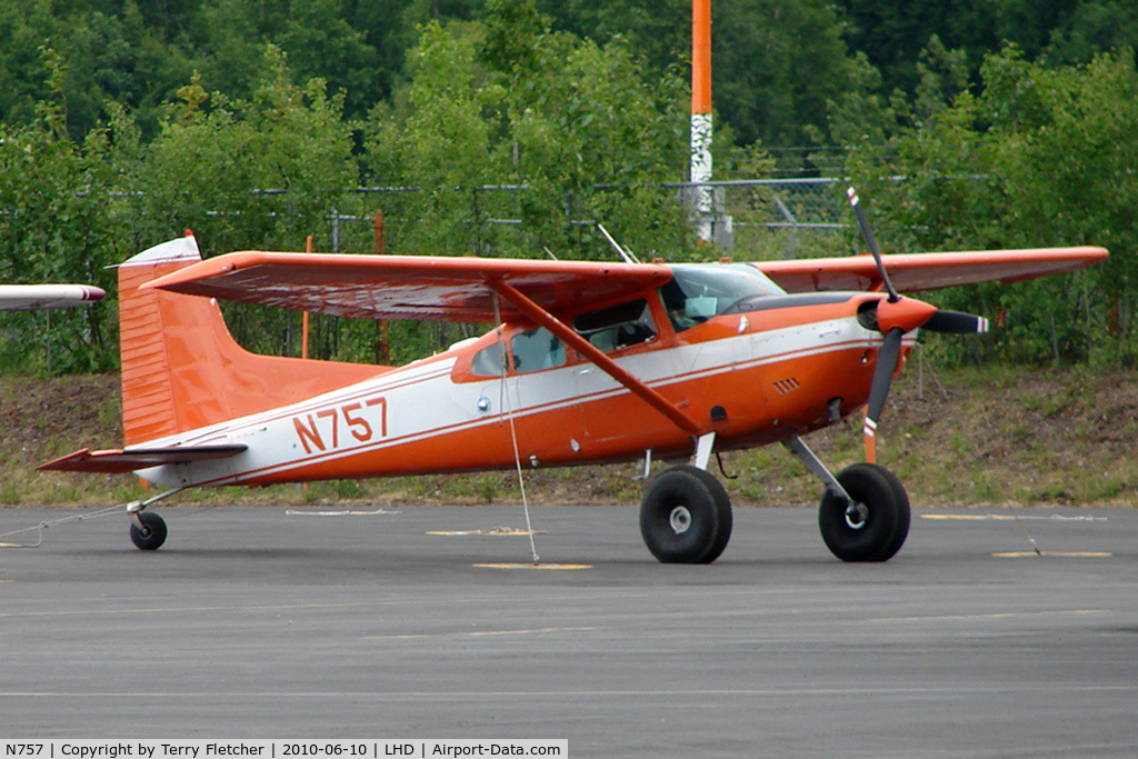 N757, 1981 Cessna A185F Skywagon 185 C/N 18504306, 1981 Cessna A185F, c/n: 18504306 at Lake Hood