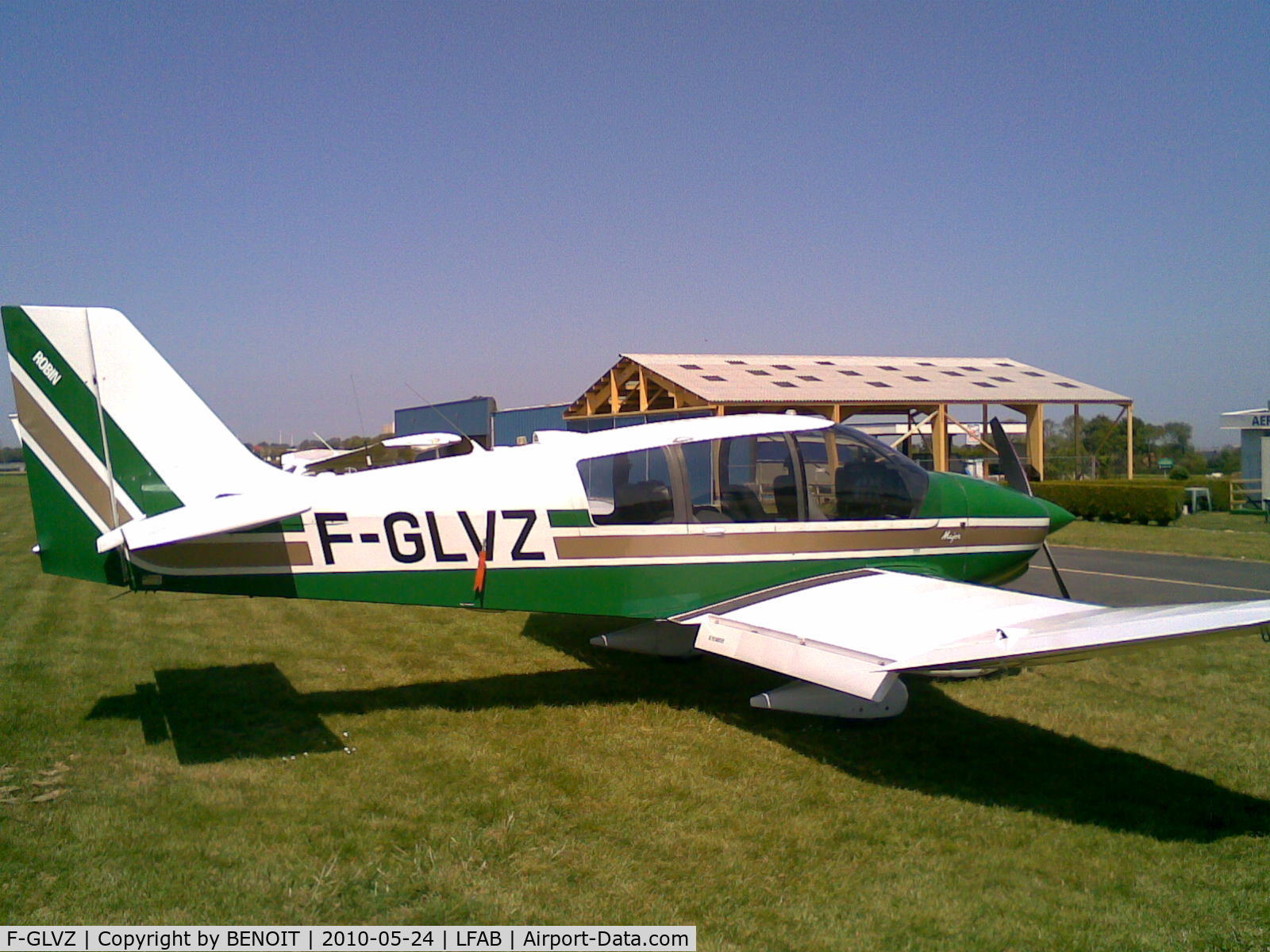 F-GLVZ, Robin DR-400-160 Chevalier C/N 2174, DR 400-160