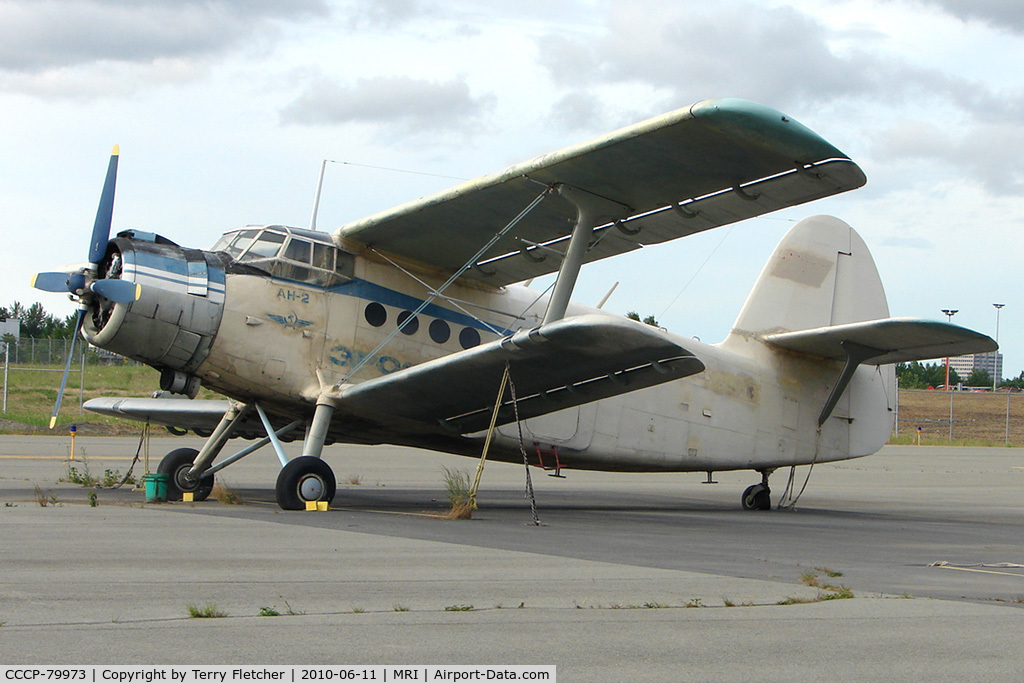 CCCP-79973, Antonov An-2 C/N 117247320, This Antonov AN-2 has been in the same place for nearly 20 years !!