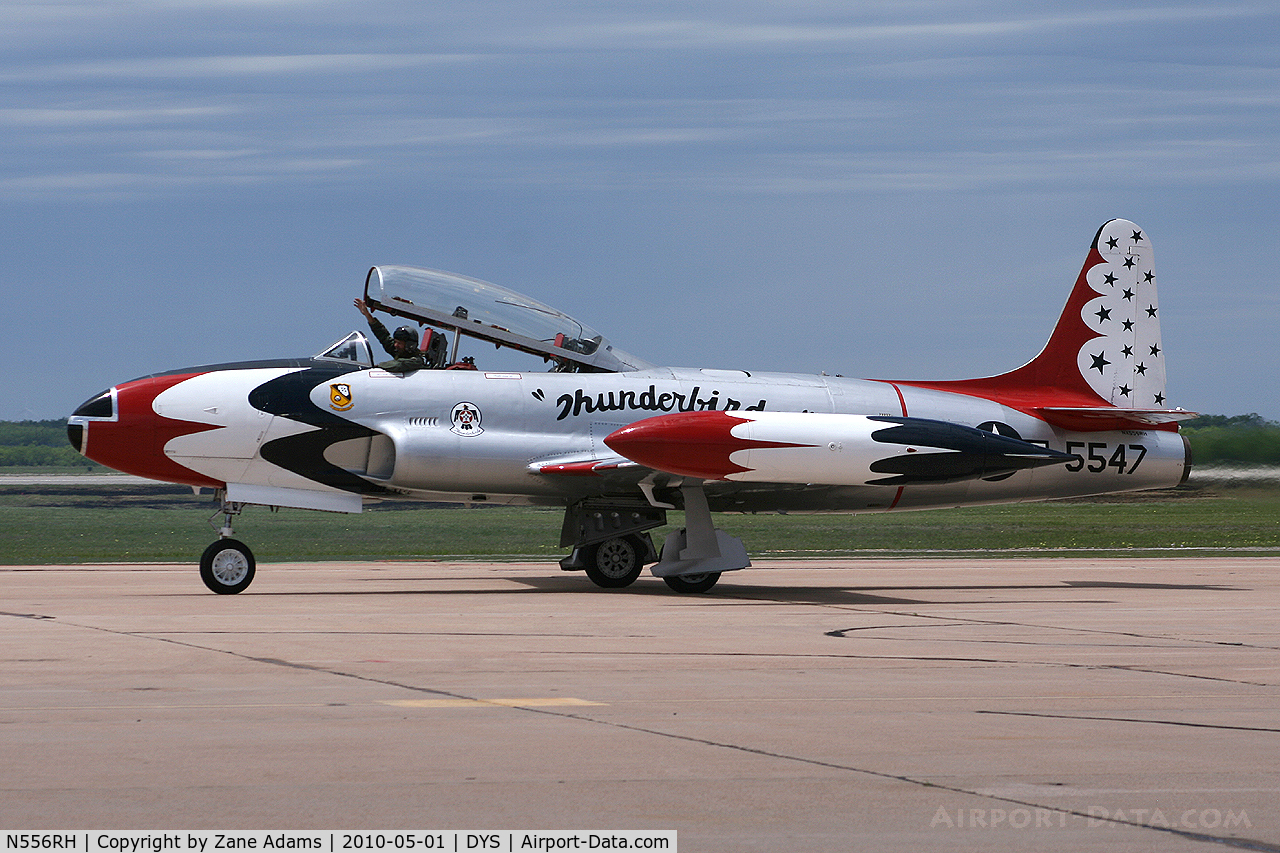 N556RH, 1958 Lockheed T-33A C/N 58-665, At the B-1B 25th Anniversary Airshow - Big Country Airfest, Dyess AFB, Abilene, TX