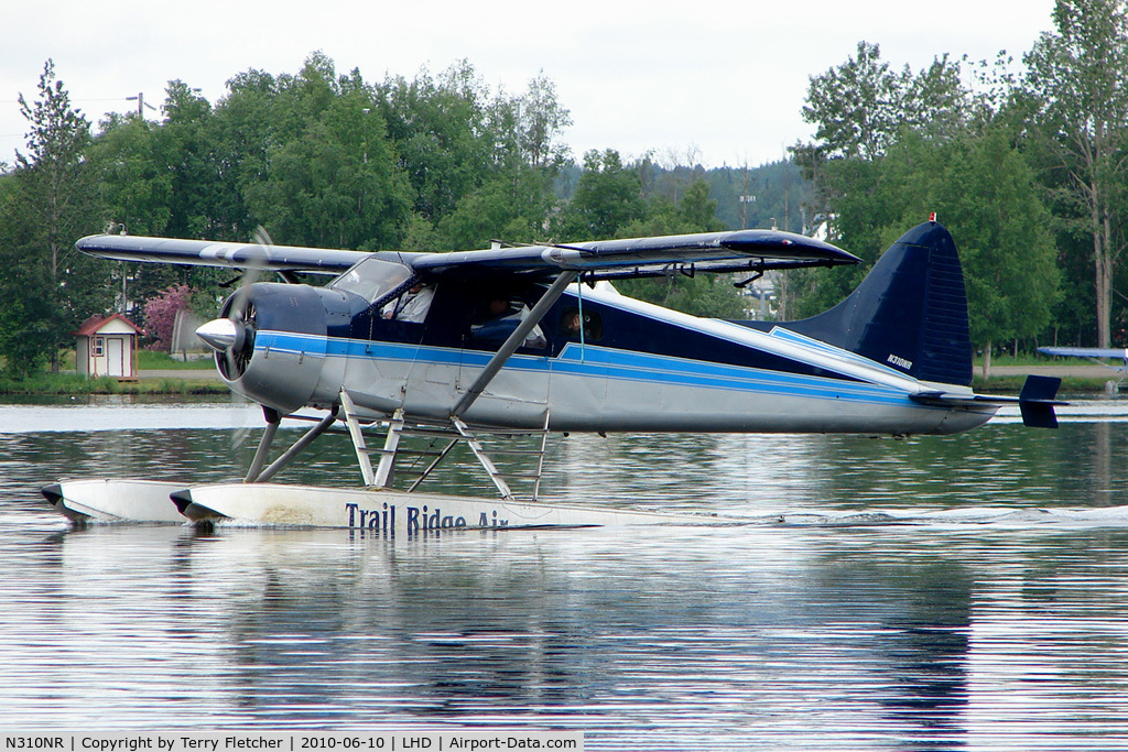 N310NR, 1952 De Havilland Canada DHC-2 Beaver Mk.1 (L20A) C/N 396, 1952 Dehavilland DHC-2 MK. I(L20A), c/n: 396 on Lake Hood