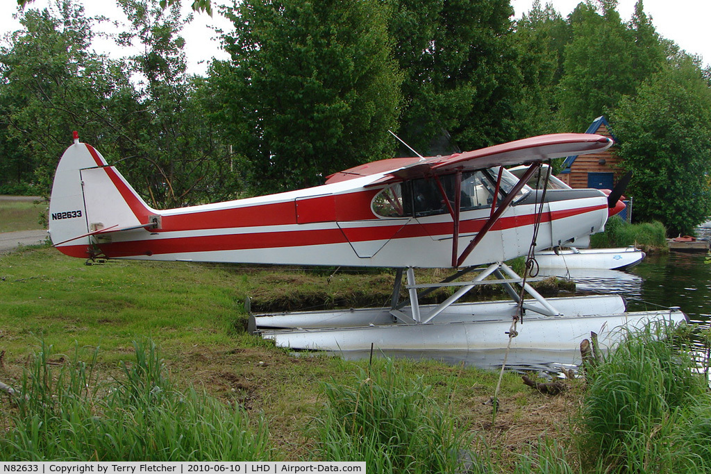 N82633, 1978 Piper PA-18-150 Super Cub C/N 18-7909023, 1978 Piper PA-18-150, c/n: 18-7909023 on Lake Hood
