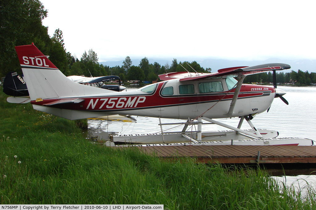 N756MP, 1977 Cessna U206G Stationair C/N U20604202, 1977 Cessna U206G, c/n: U20604202 on Lake Hood