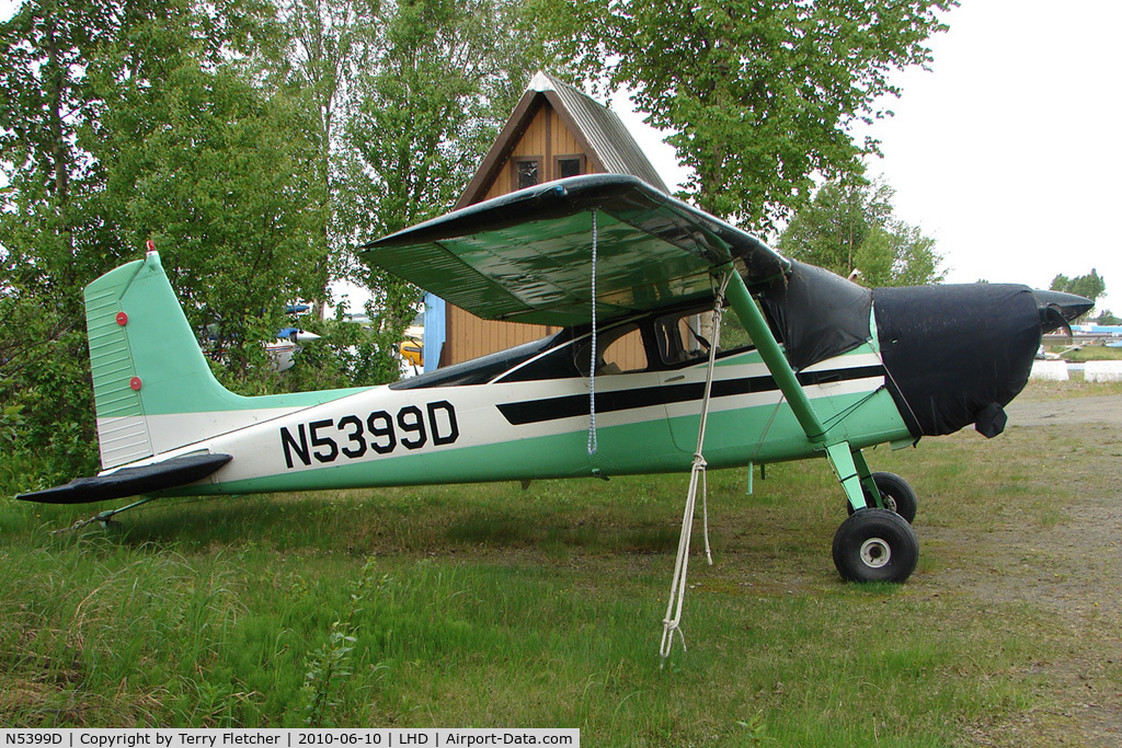 N5399D, 1958 Cessna 180A C/N 50299, 1958 Cessna 180A, c/n: 50299 at Lake Hood