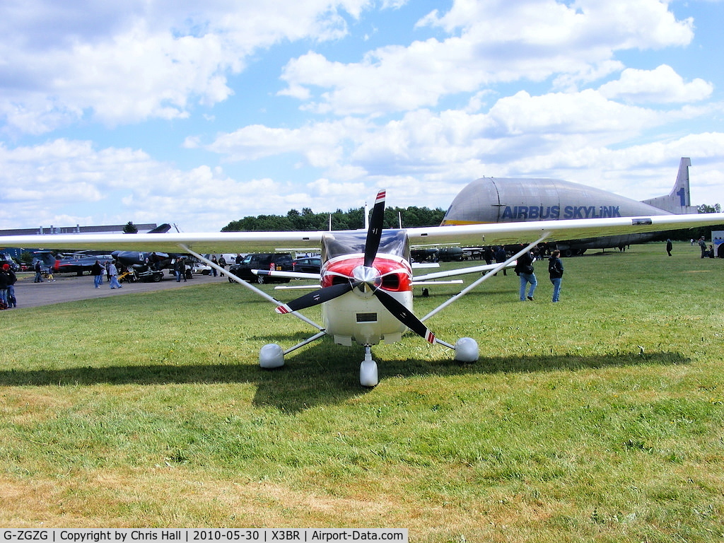 G-ZGZG, 2007 Cessna 182T Skylane C/N 18282036, visitor at the Cold War Jets open day