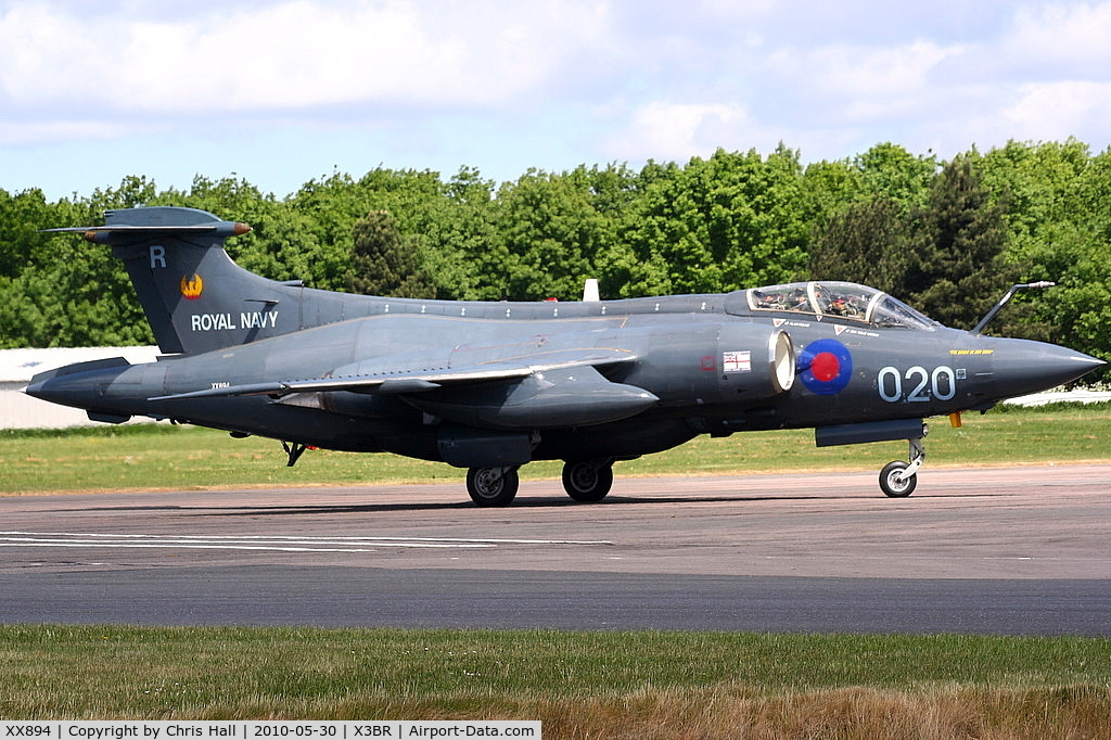 XX894, 1975 Hawker Siddeley Buccaneer S.2B C/N B3-03-74, Wearing 809 Squadron markings, although this jet never served with the Royal Navy