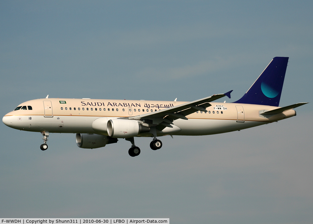 F-WWDH, 2010 Airbus A320-214 C/N 4357, C/n 4357 - To be HZ-AS18